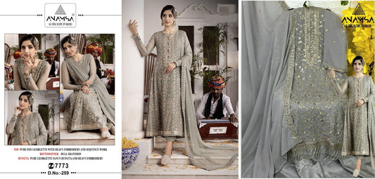 259 Anamsa Pakistani Salwar Suits
