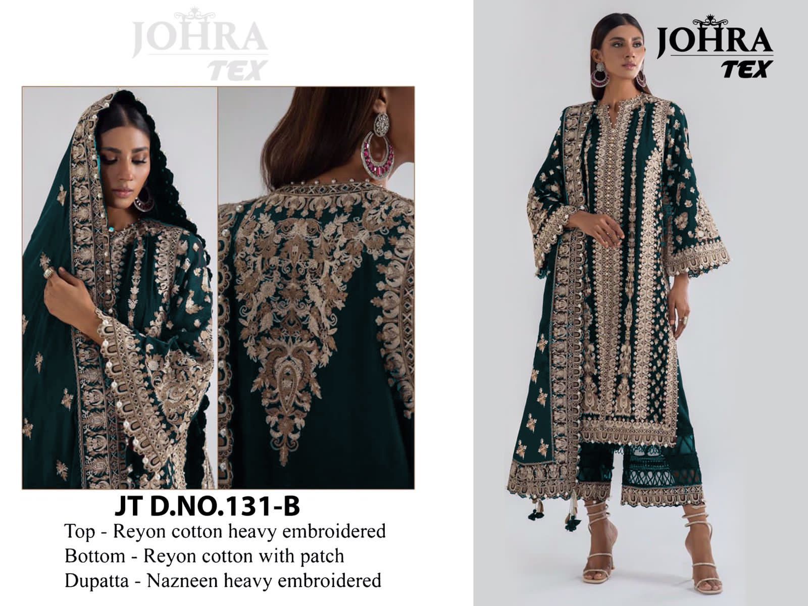 131B Johra Tex Pakistani Salwar Suits