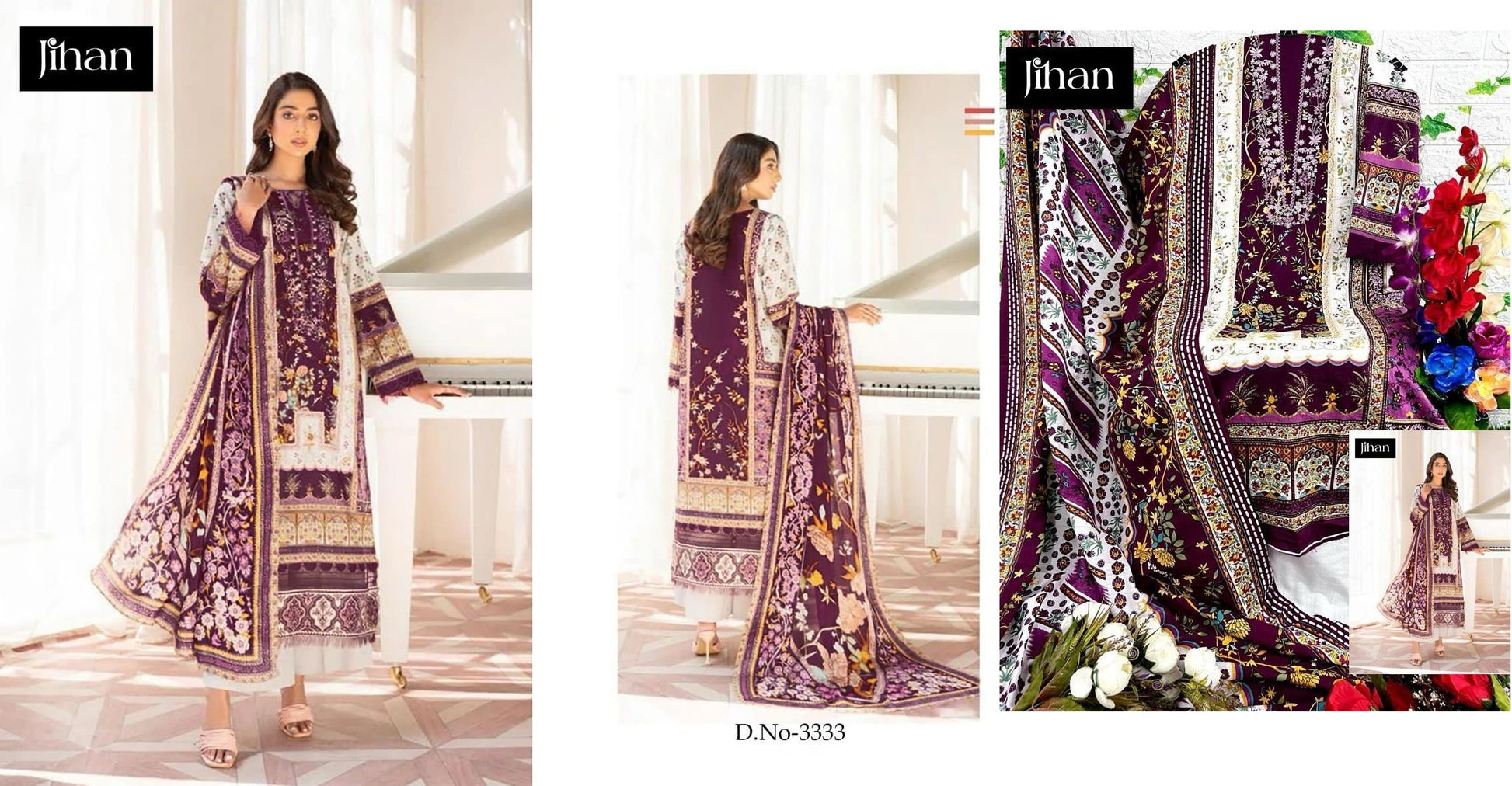 3333 Jihan Pakistani Salwar Suits