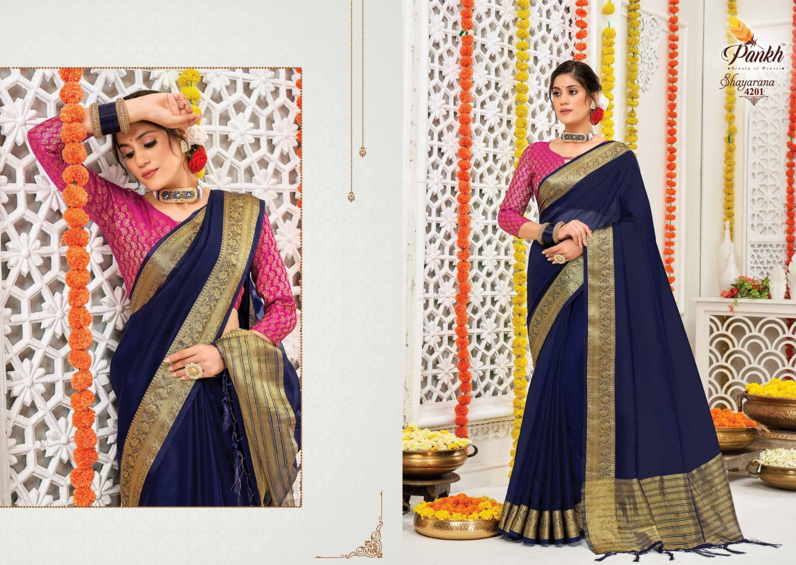4201 Shayarana Vol 1 Pankh Sarees