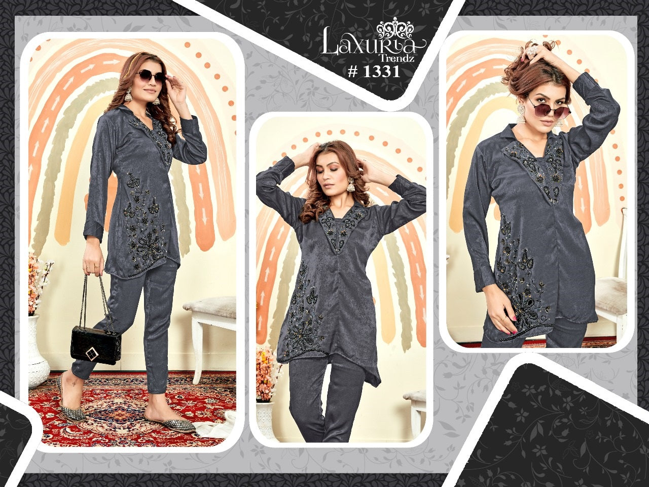 1331 Laxuria Trendz Co Ord Set