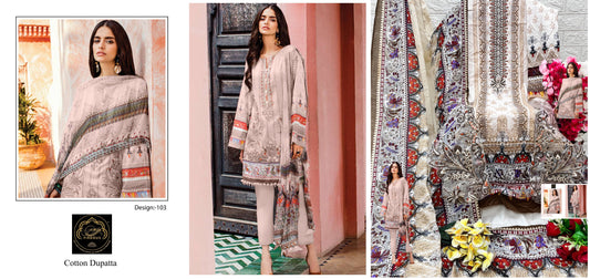 103 Firdous Art Pakistani Salwar Suits