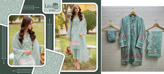 1342 Laxuria Trendz Pakistani Readymade Suits