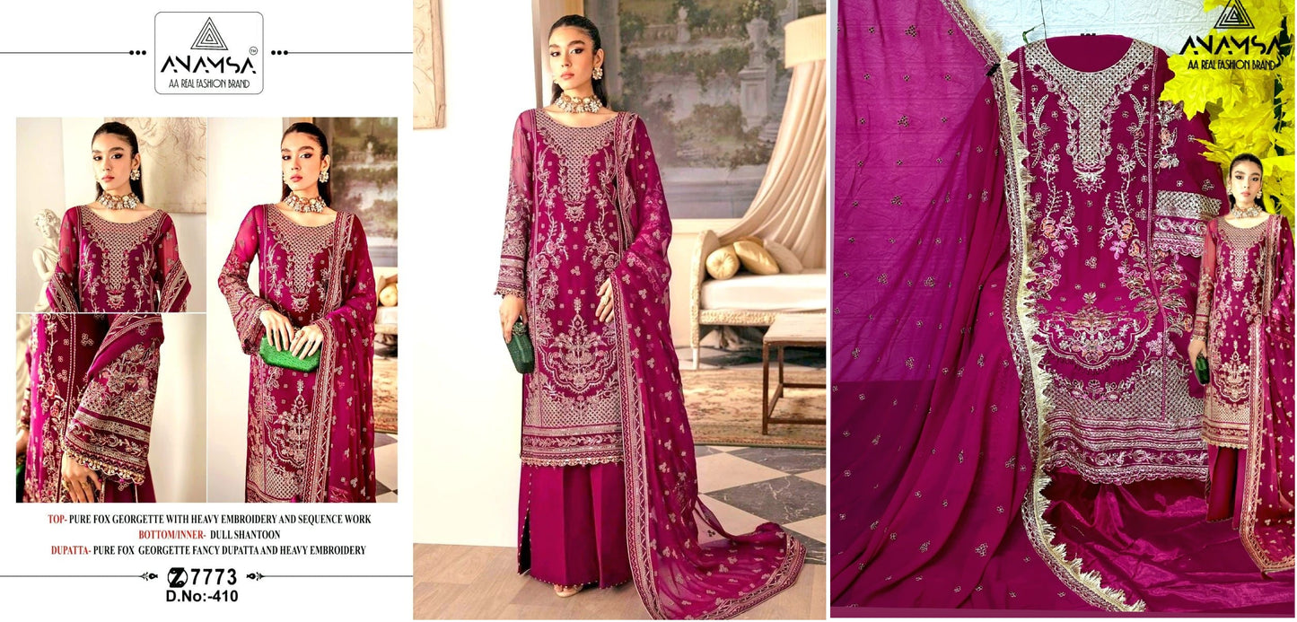 410 Anamsa Pakistani Salwar Suits