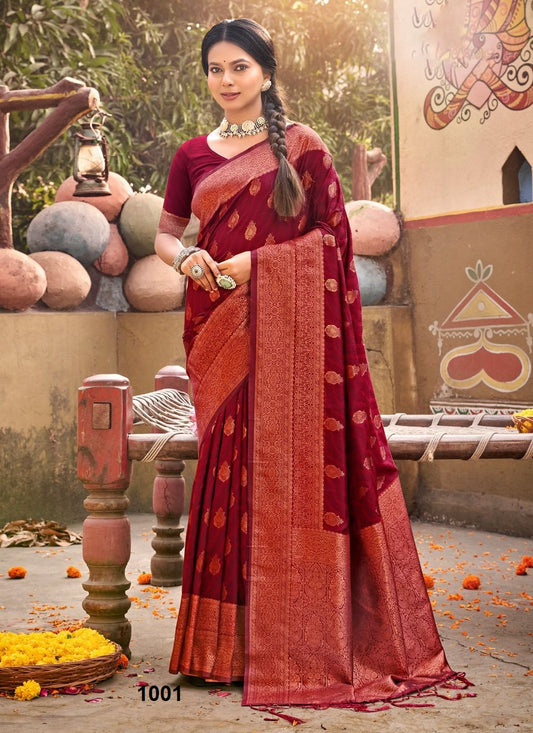 1001 Amrit Varsha Bunawat Sarees
