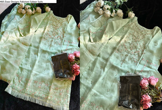 460 Ziaaz Designs Pakistani Salwar Suits