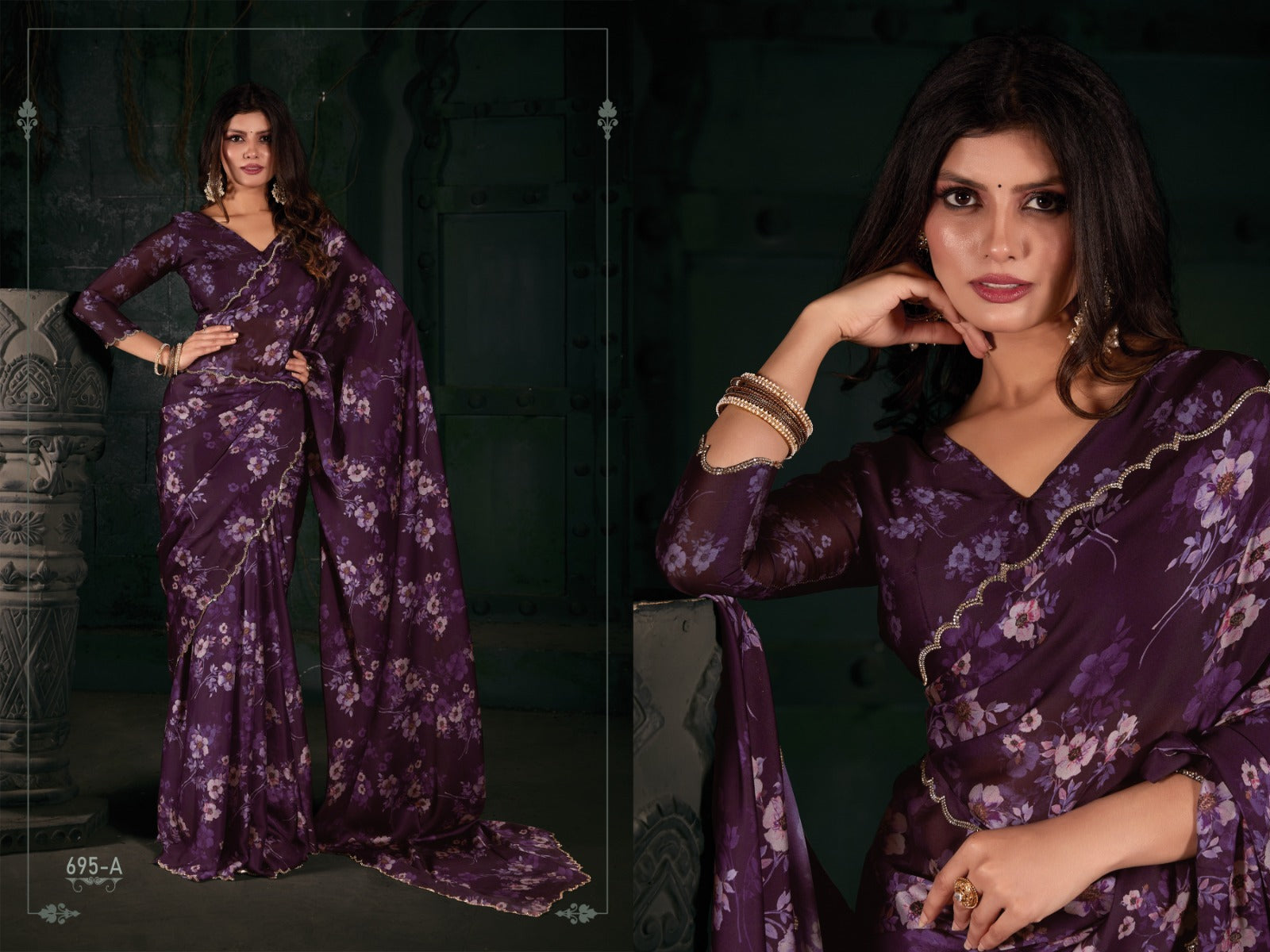 695A Mehek Sarees