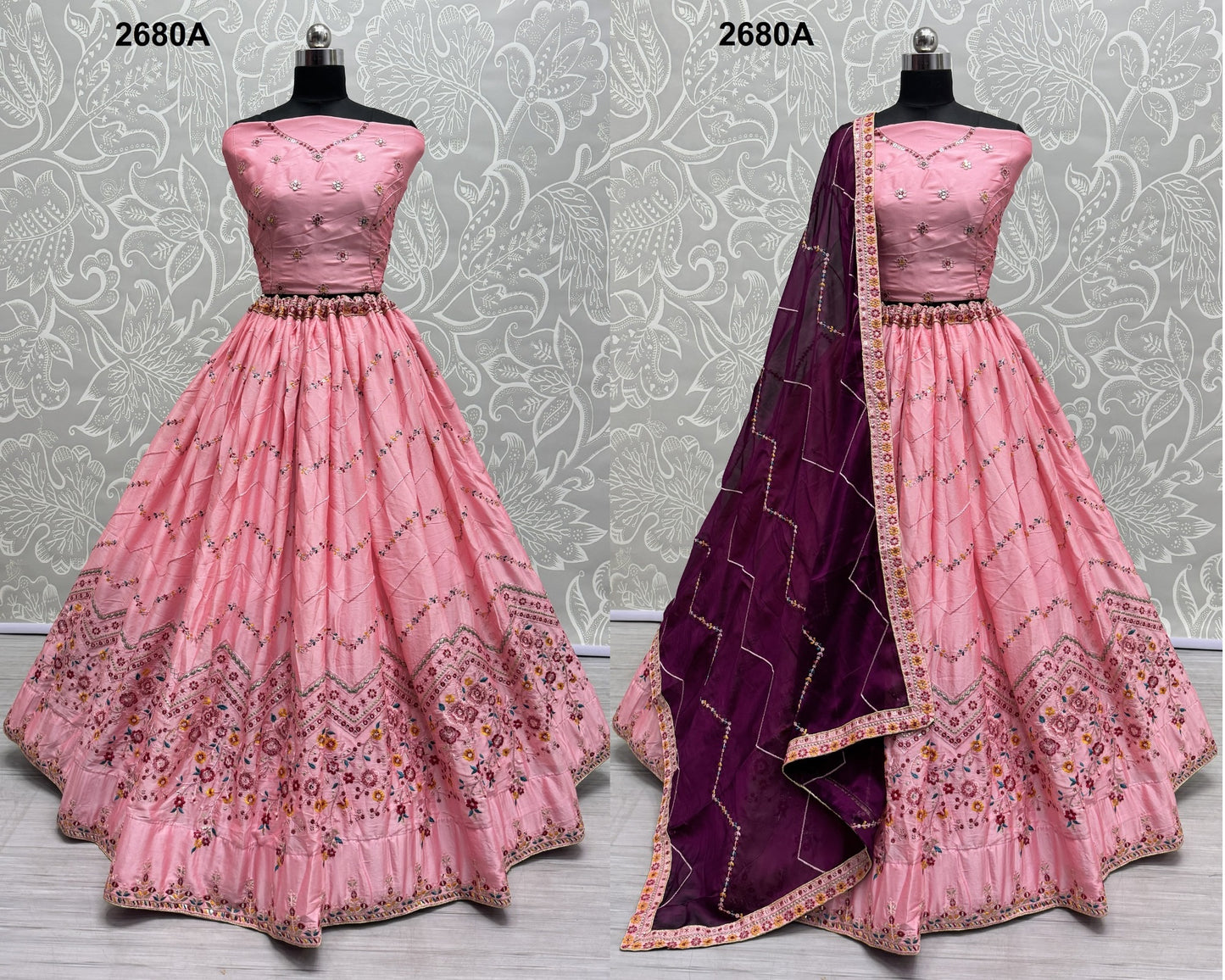2680A Anjani Art Lehenga Choli