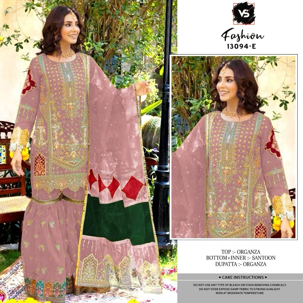 13094E Vs Fashion Pakistani Salwar Suits