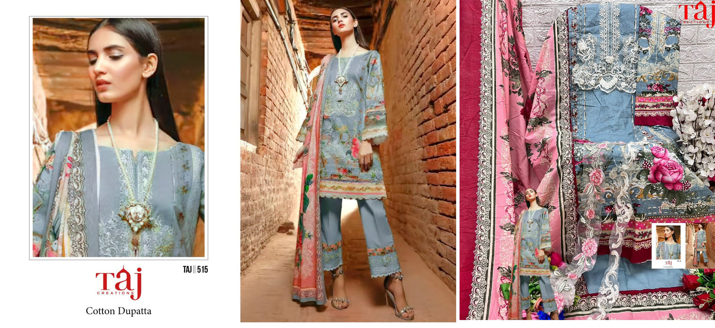 515 Taj Creations Pakistani Salwar Suits