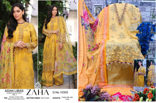 10305 Adan Libas Zaha Pakistani Salwar Suits