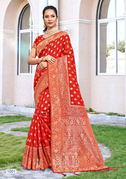 1001 Plazzo Silk Vol 4 Bunawat Sarees