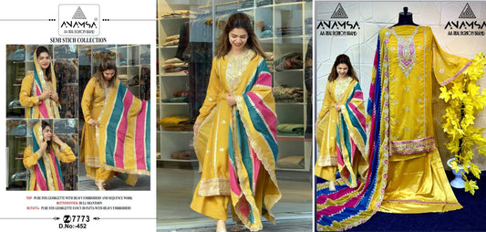 452 Anamsa Pakistani Salwar Suits