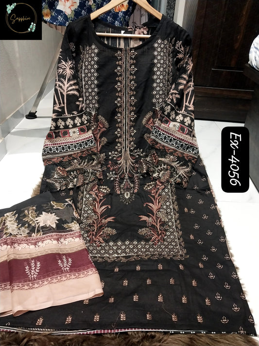 4056 Sapphire Pakistani Readymade Suits