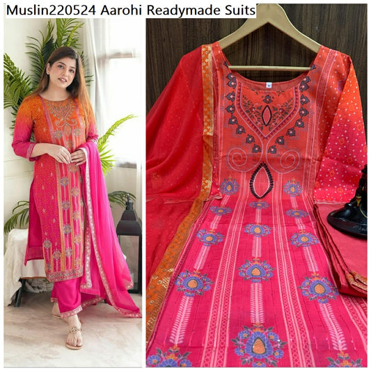 Muslin220524 Aarohi Readymade Suits