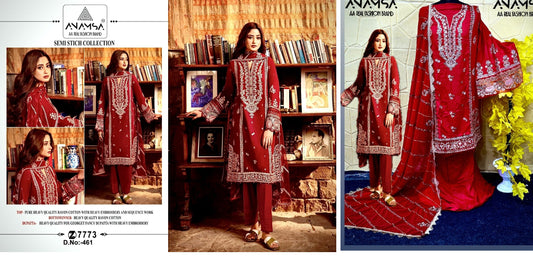 461 Anamsa Pakistani Salwar Suits