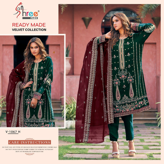 V-1067-H Shree Fabs Pakistani Readymade Suits