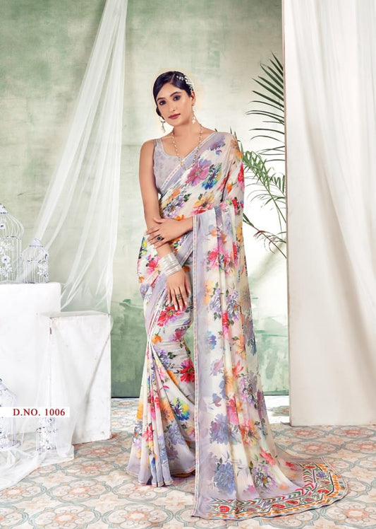 1006 Colors Mahamani Creation Sarees