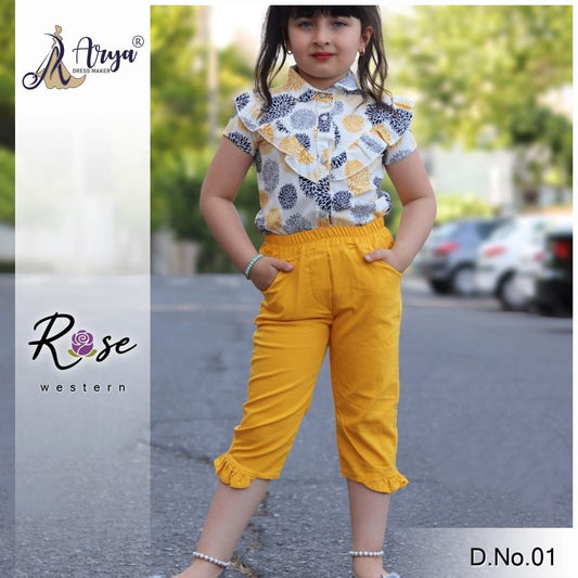 Rose 01 Adm Girls Western Dress
