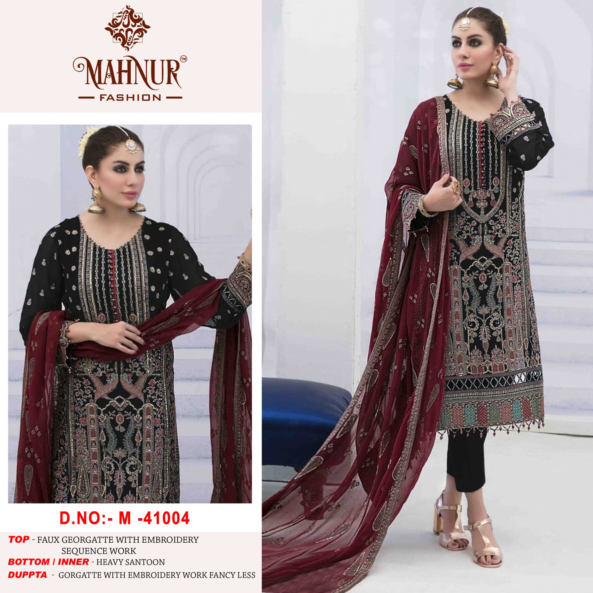 41004 Vol 41 Mahnur Pakistani Salwar Suits