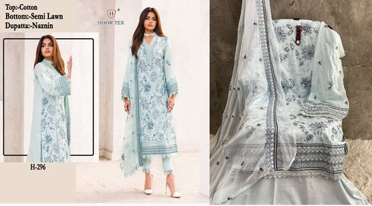 296 Hoor Tex Pakistani Salwar Suits