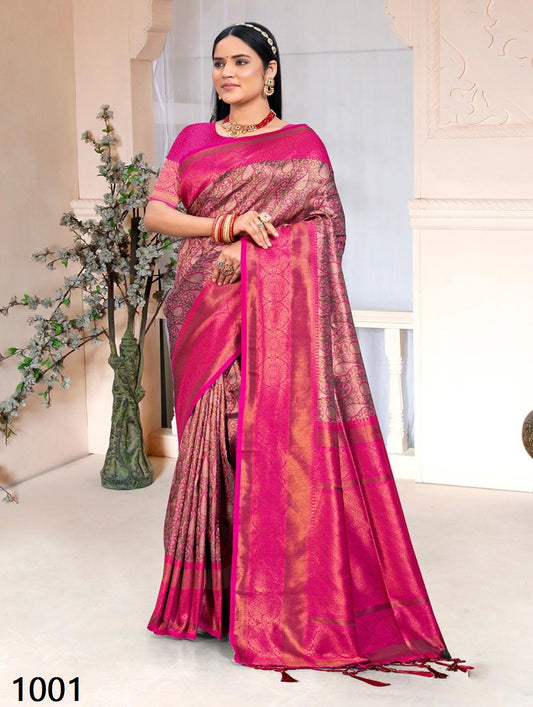 1001 Cadbury Silk Vol 8 Bunawat Sarees