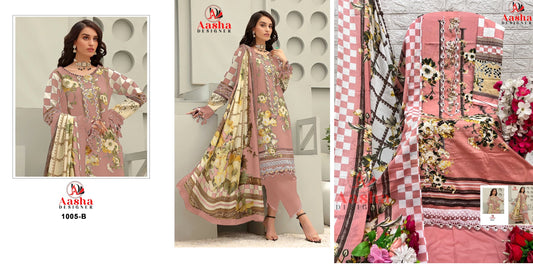 1005B Aasha Designer Pakistani Salwar Suits