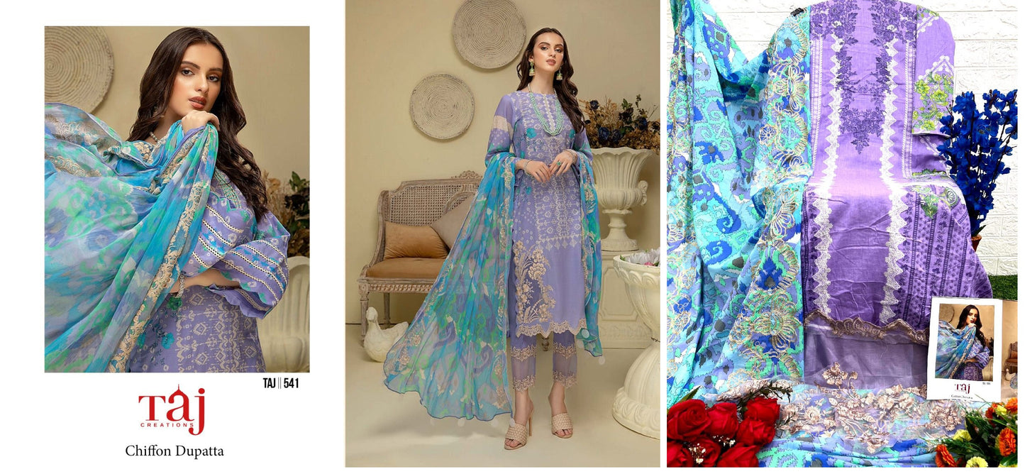 541 Taj Creations Pakistani Salwar Suits