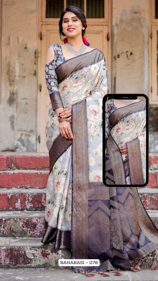 1178 Nx Almaari Banarasi Silk Sarees