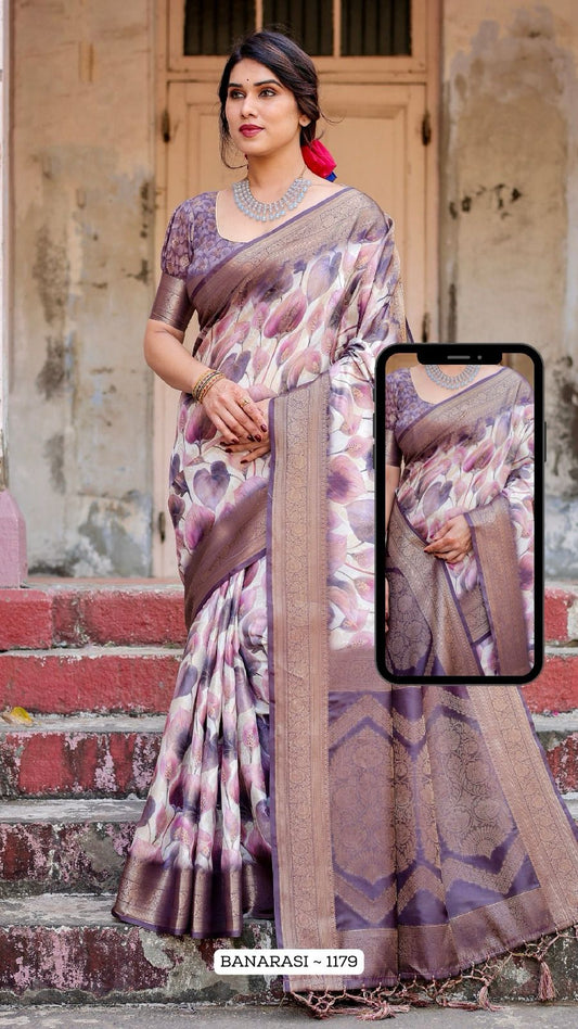 1179 Nx Almaari Banarasi Silk Sarees