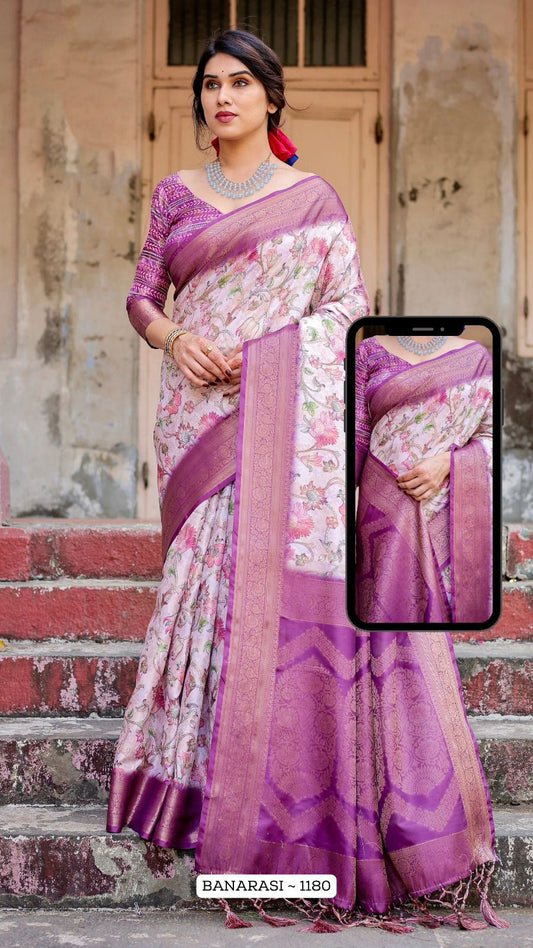 1180 Nx Almaari Banarasi Silk Sarees