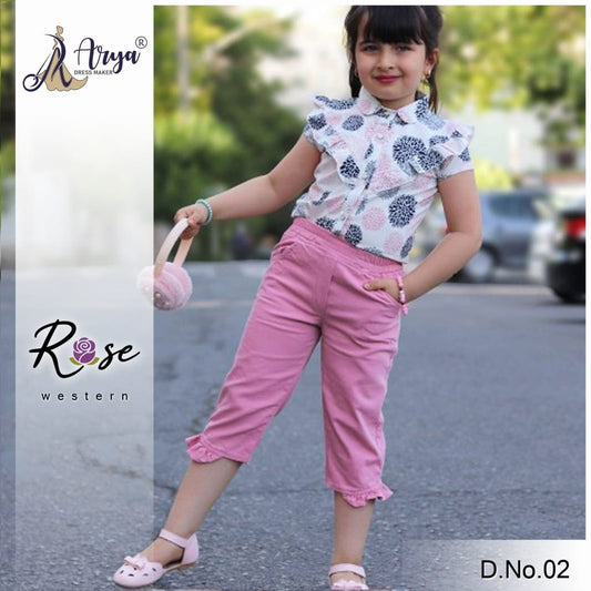 Rose 02 Adm Girls Western Dress
