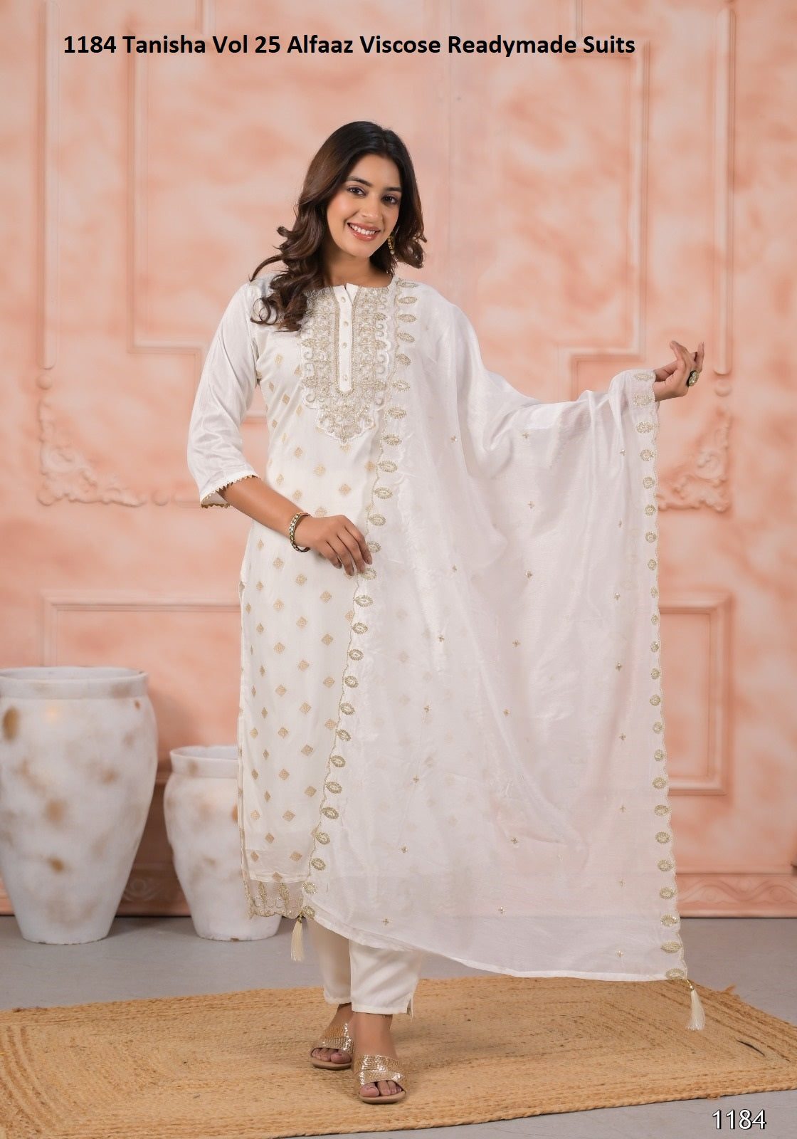 1184 Tanisha Vol 25 Alfaaz Viscose Readymade Suits