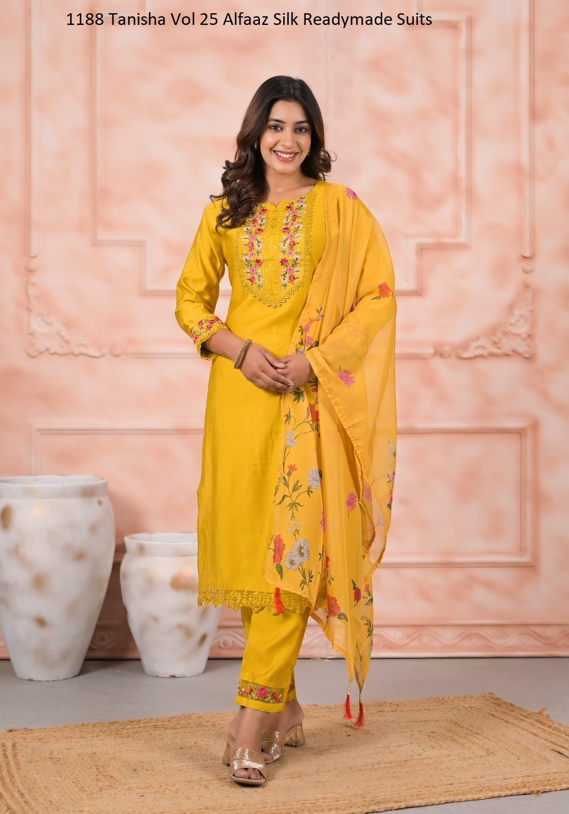 1188 Tanisha Vol 25 Alfaaz Silk Readymade Suits