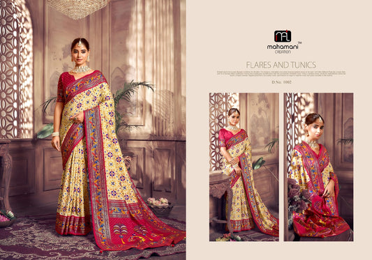 1002 Sairaa Mahamani Creation Sarees