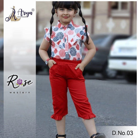 Rose 03 Adm Girls Western Dress