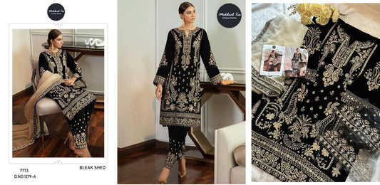 1219-A Mehboob Tex Pakistani Salwar Suits