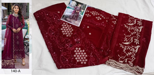 140A Affan Creation Pakistani Salwar Suits