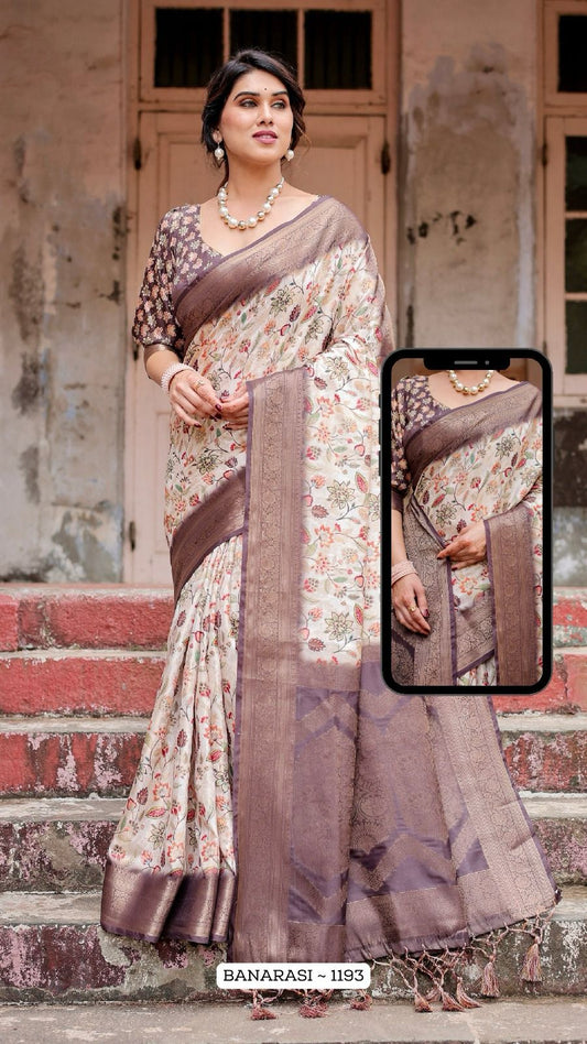 1193 Nx Almaari Banarasi Silk Sarees