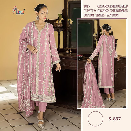S-897 Shree Fabs Pakistani Salwar Suits