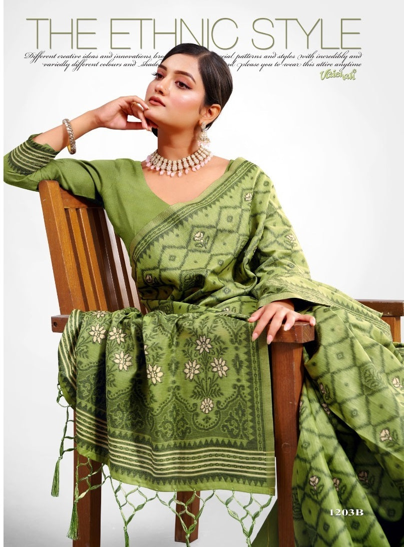 1203B Creativity Vaishali Cotton Sarees