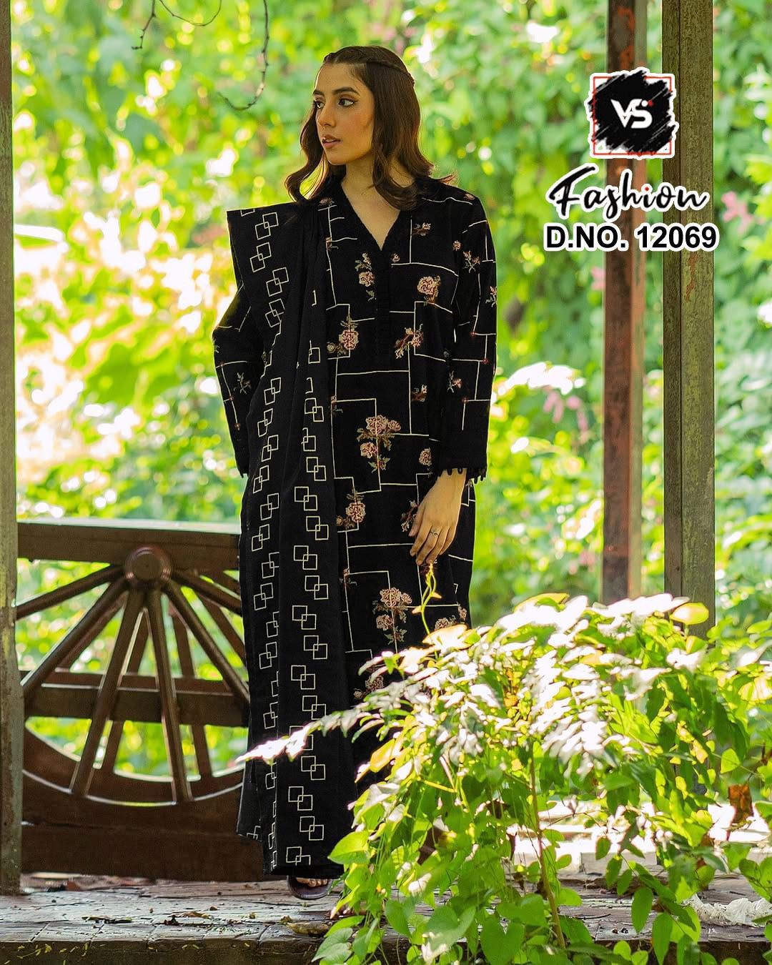 12069 Vs Fashion Fox Georgette Pakistani Readymade Suits