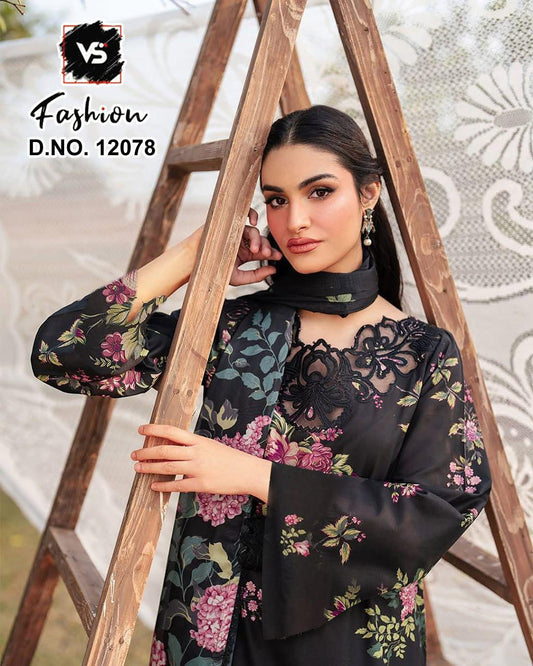 12078 Vs Fashion Fox Georgette Pakistani Readymade Suits