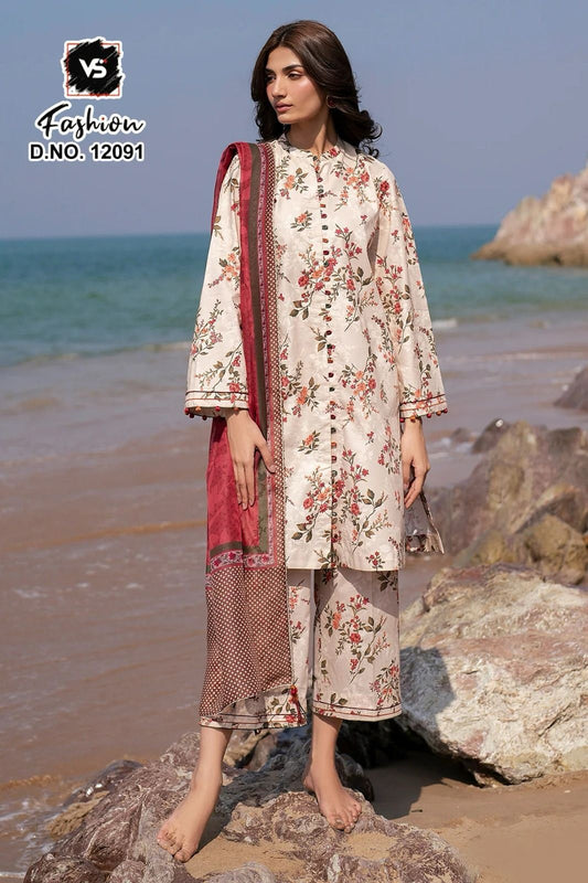 12091 Vs Fashion Printed Pakistani Readymade Suits