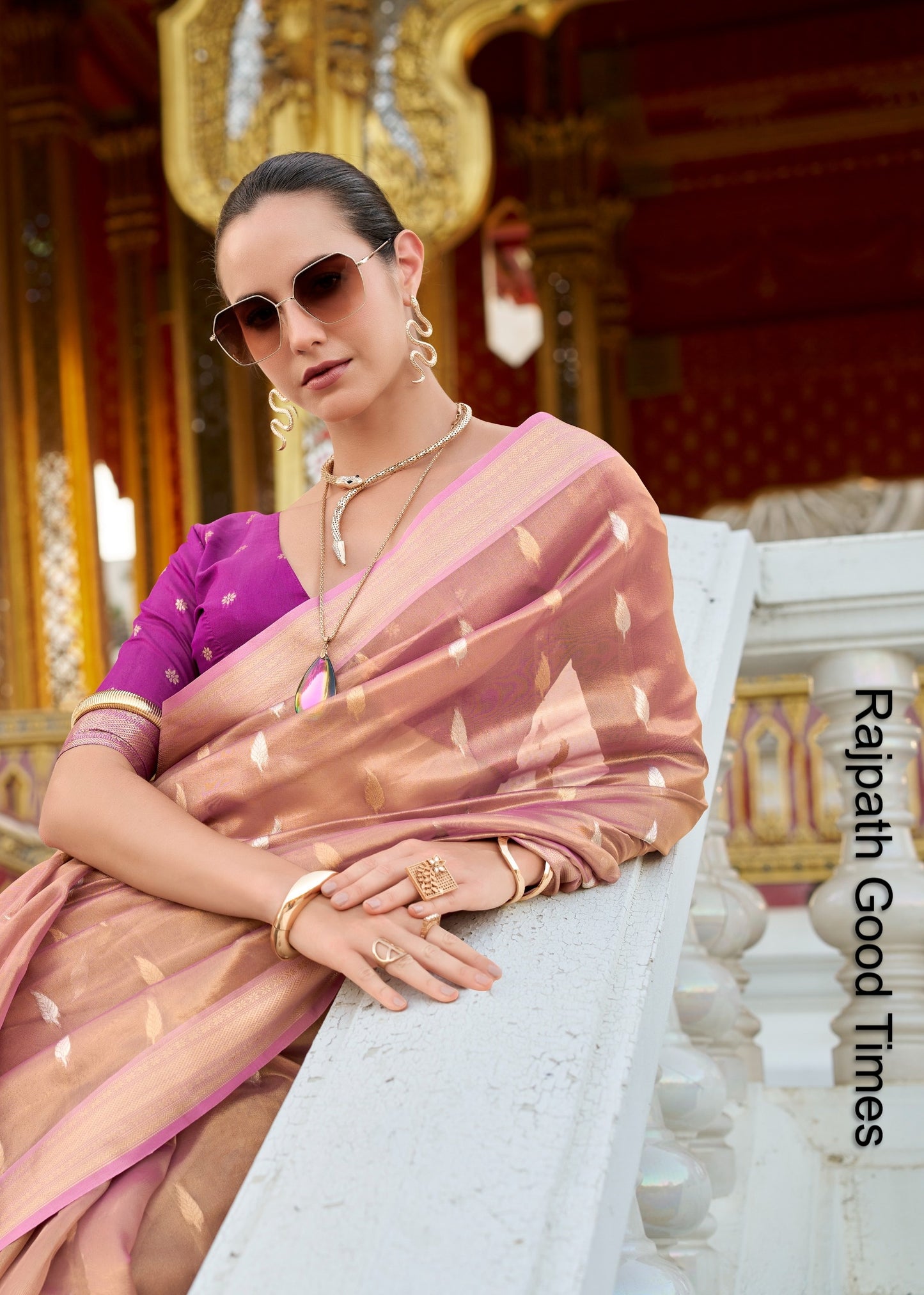 120 Good Times Rajpath Tissue Silk Sarees