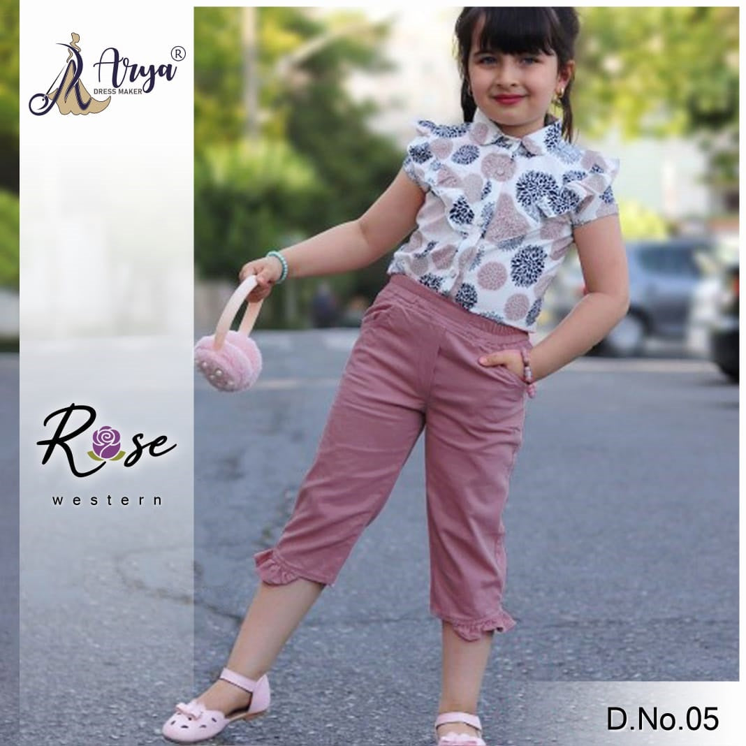 Rose 05 Adm Girls Western Dress