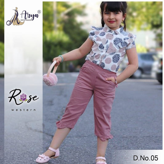 Rose 05 Adm Girls Western Dress