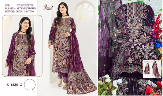 1830C Shree Fabs Pakistani Salwar Suits
