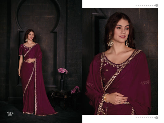 748C Mehek Sarees