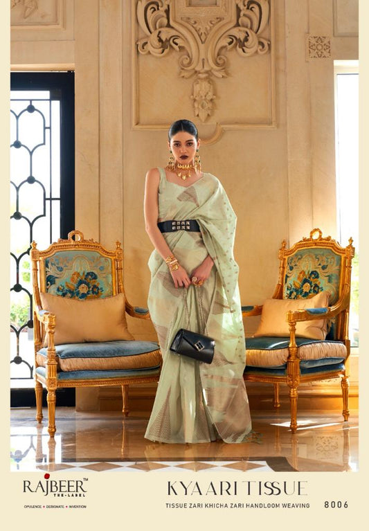 8006 Kyaari Tissue Rajbeer Sarees